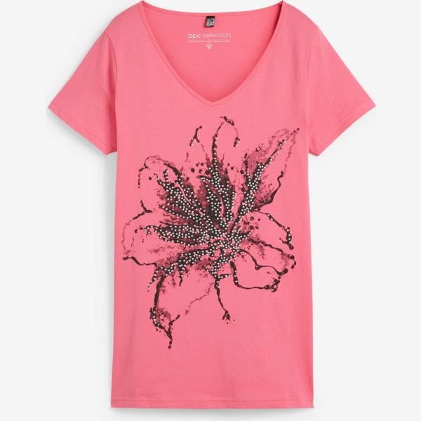 t-shirt bonprix rosa