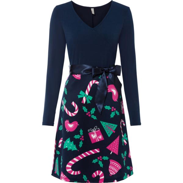 vestiti corti bonprix blu