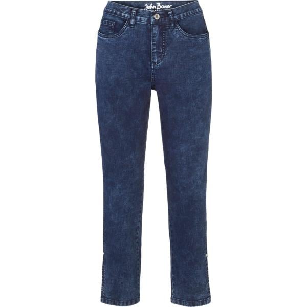 jeans dritti bonprix blu