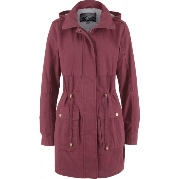 Parka jersey rosso Bpc bonprix collection rosso