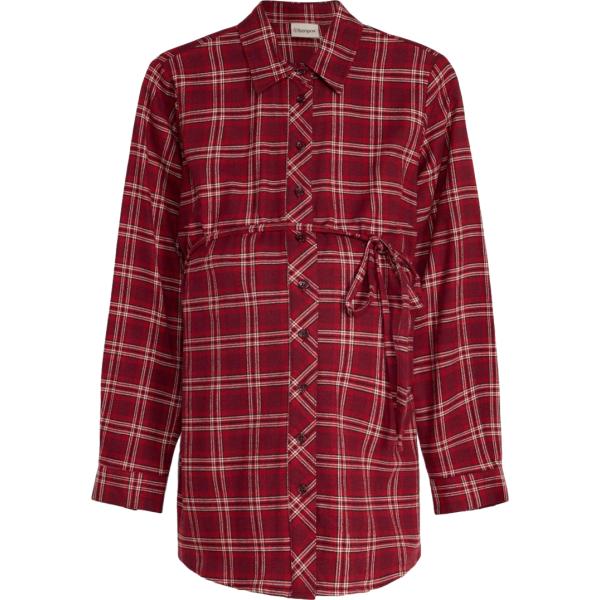 Camicia da donna in bordeaux premaman bonprix