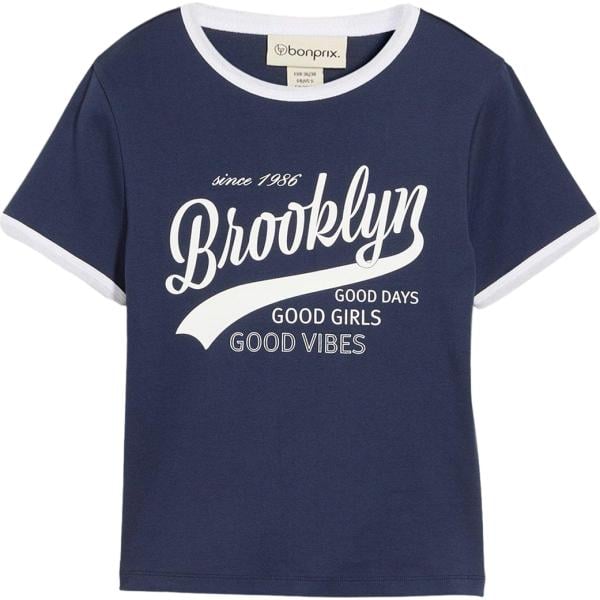 t-shirt bonprix blu