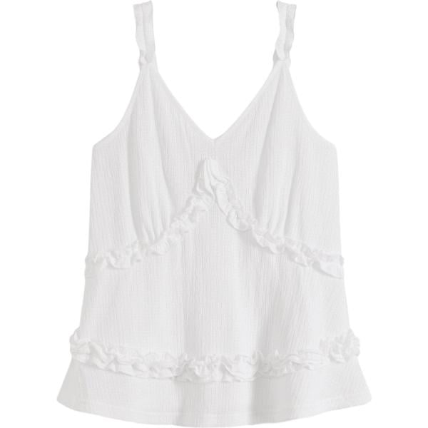 top bonprix bianco