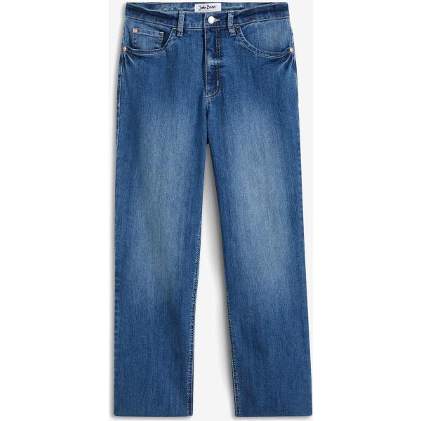 jeans dritti bonprix blu