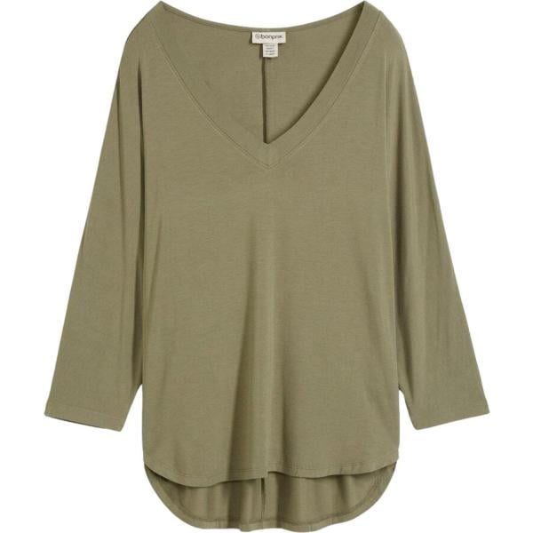 bluse bonprix verde