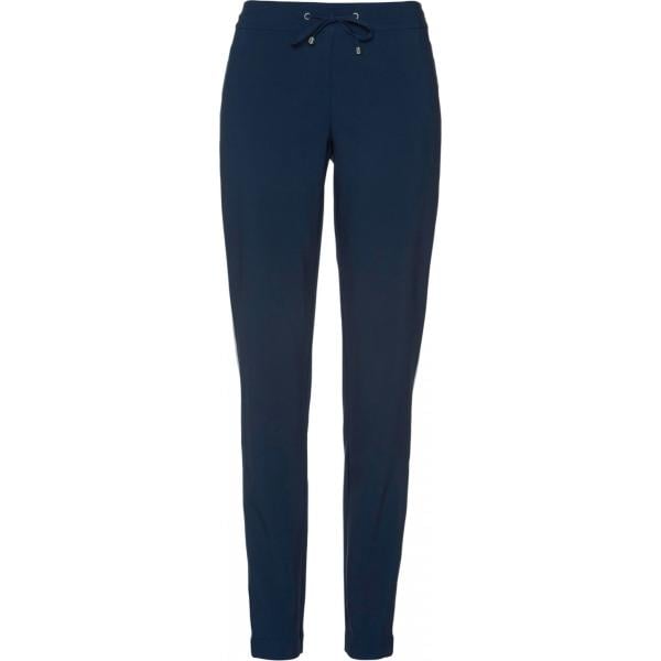 Pantalone con bande laterali contrasto con coulisse blu Bpc bonprix collection grigio