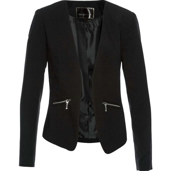 blazer bonprix nero
