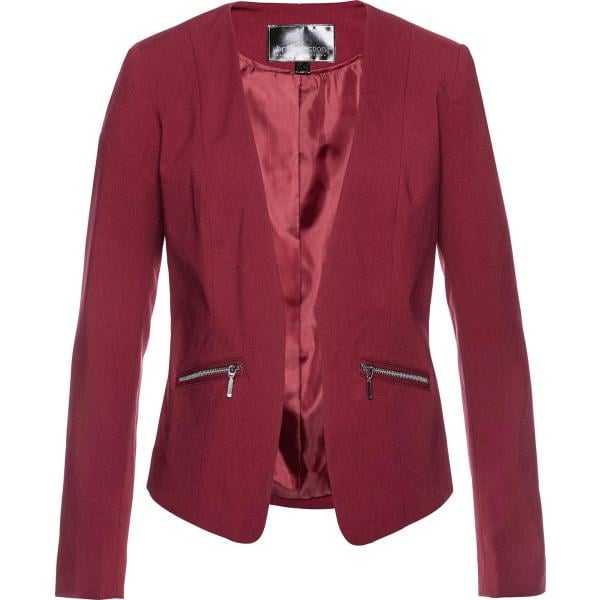 blazer bonprix rosso