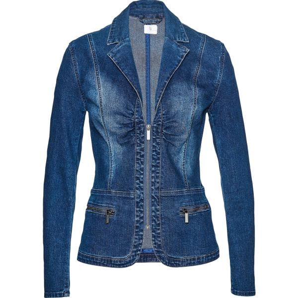 blazer bonprix blu