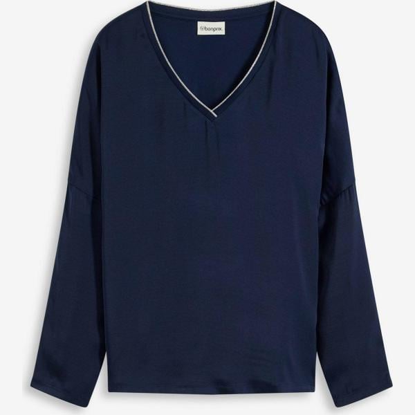 bluse bonprix blu