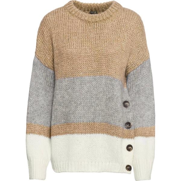 maglieria bonprix multicolore a righe