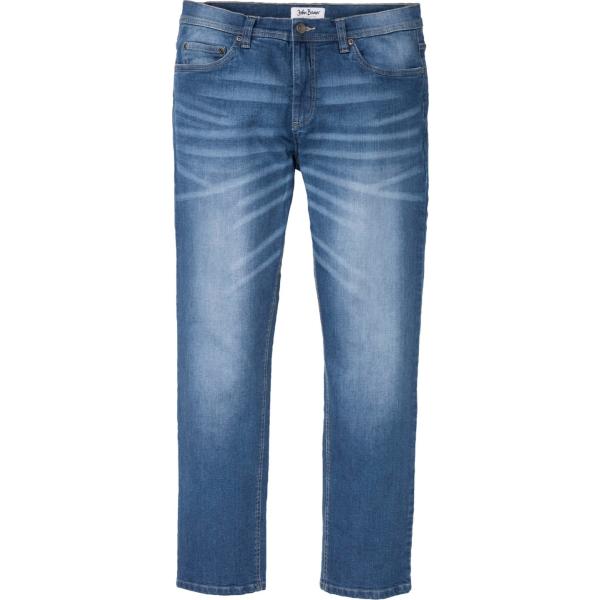 jeans dritti bonprix blu