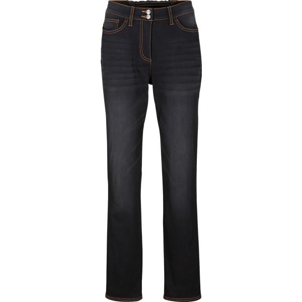 jeans dritti bonprix nero