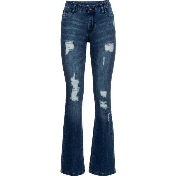 jeans bootcut Rainbow blu