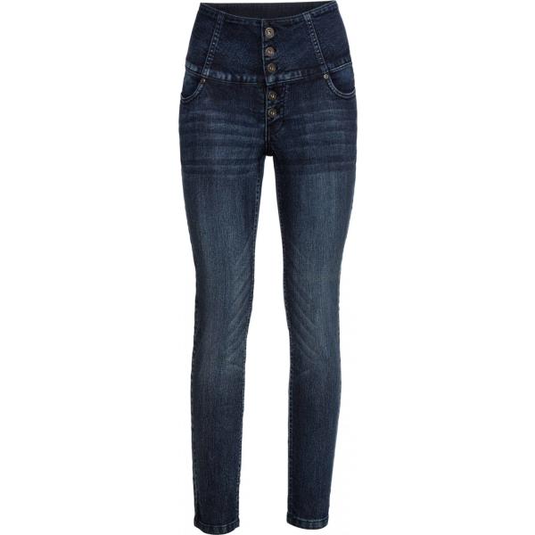 Jeans skinny vita alta blu Bpc bonprix collection nero