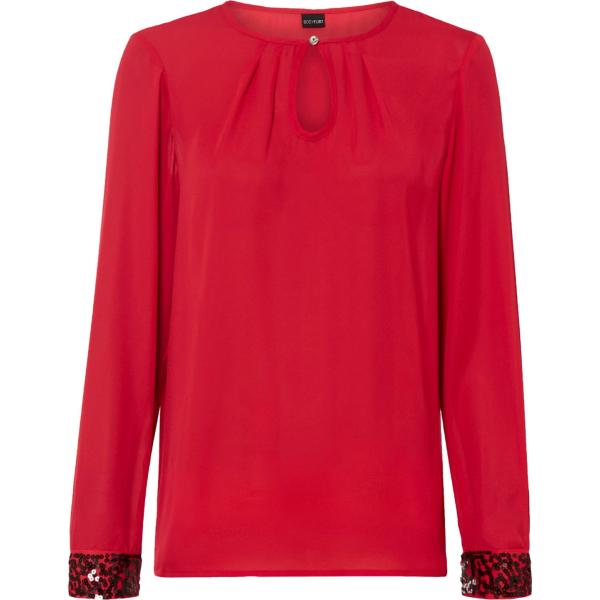 bluse bonprix rosso