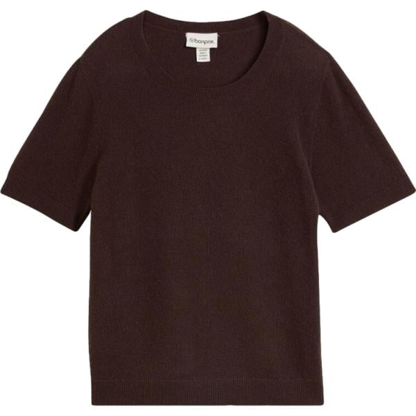 t-shirt bonprix marrone