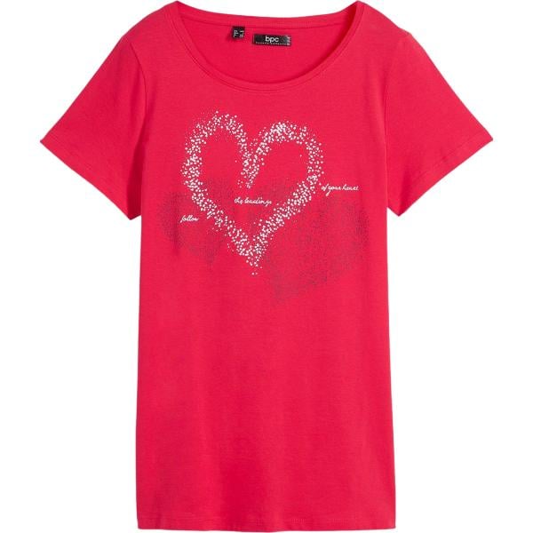 t-shirt bonprix rosso