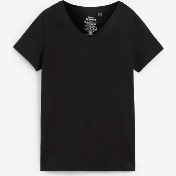 t-shirt bonprix nero