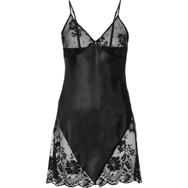 vestaglie bonprix nero a fiori