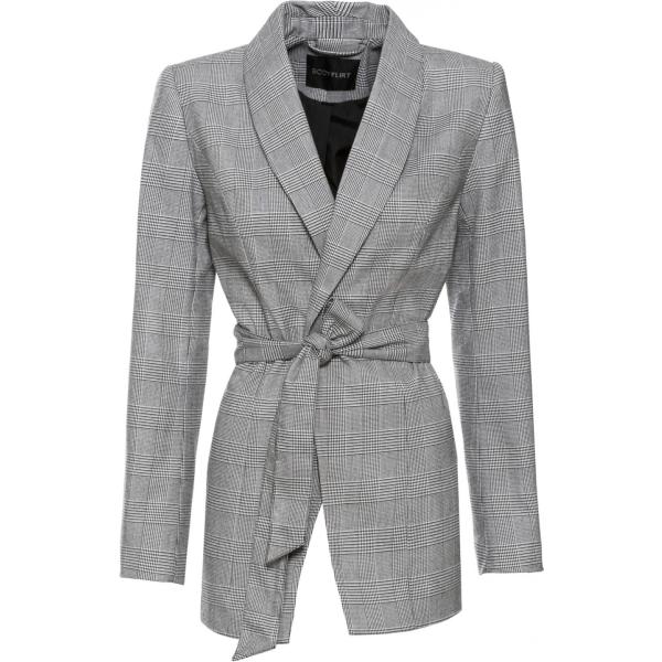 Blazer con cintura nero bonprix verde