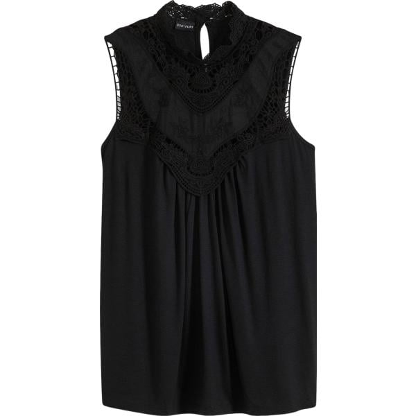 top bonprix nero