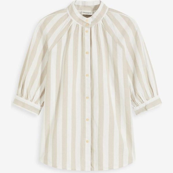 camicie bonprix bianco a righe