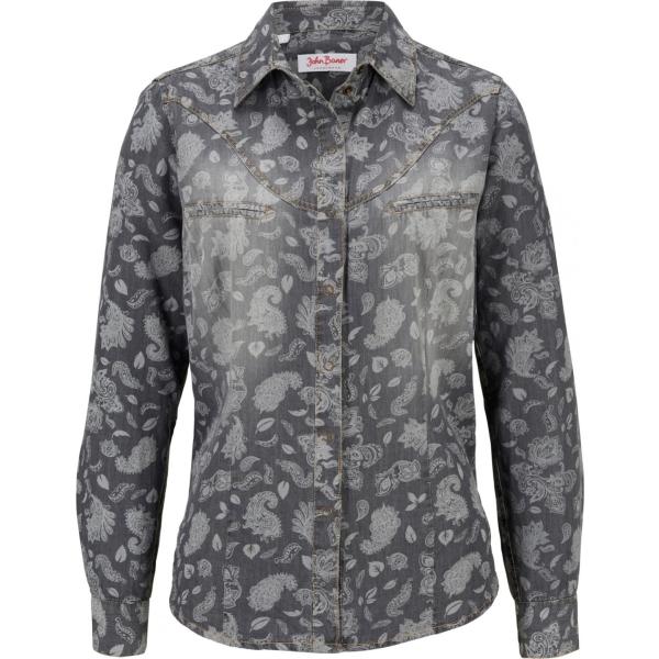 camicie John Baner JEANSWEAR grigio con stampe