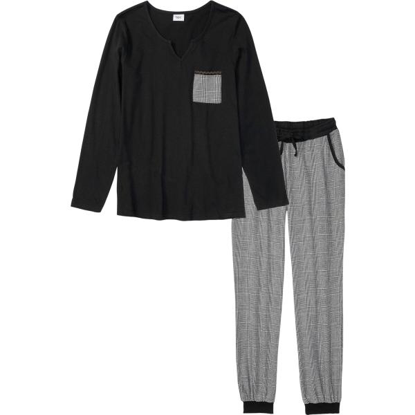 pigiama bonprix nero