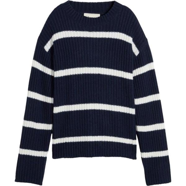 maglieria bonprix blu a righe