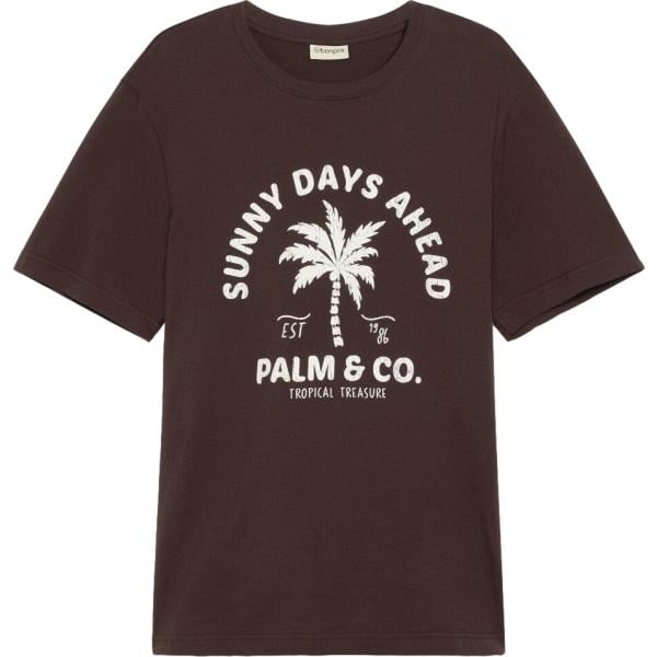 t-shirt bonprix marrone
