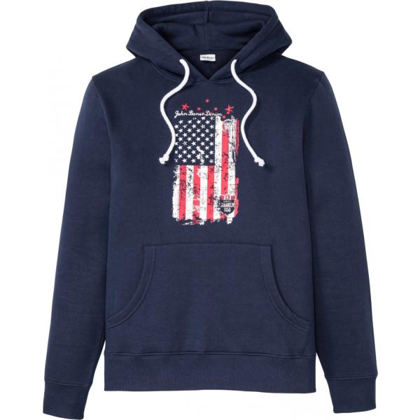 felpe con cappuccio John Baner JEANSWEAR blu