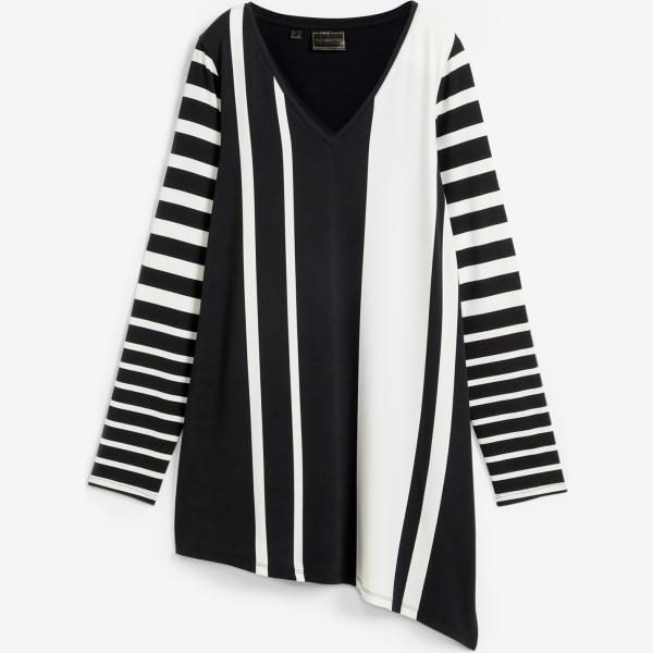 maglieria bonprix nero a righe