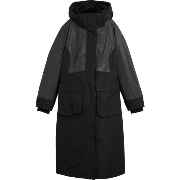 Giacca da donna in nero pece tessuto impermeabile bonprix