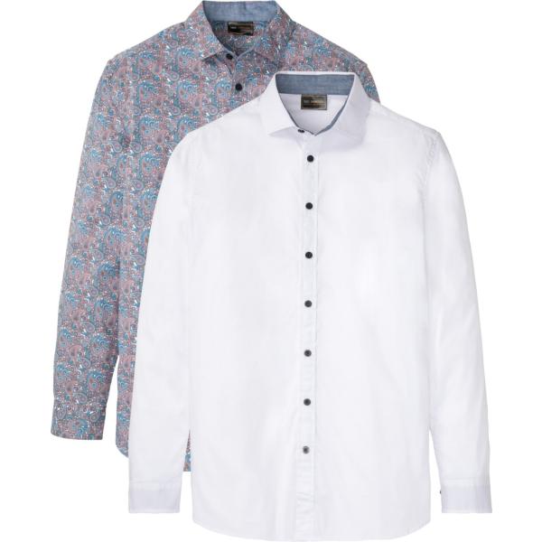 camicie bonprix bianco