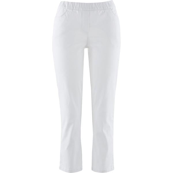 pantaloni bonprix bianco