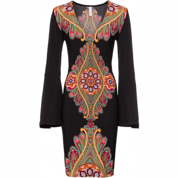 vestiti BODYFLIRT boutique nero paisley