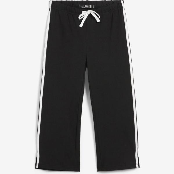 pantaloni capri bonprix nero