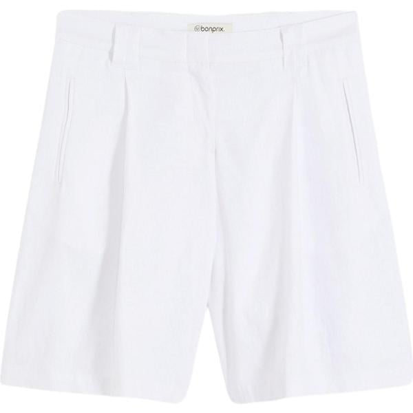 shorts bonprix bianco
