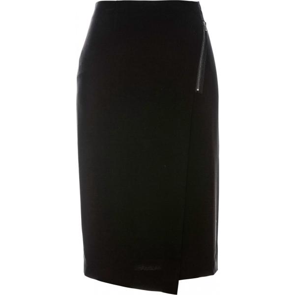 Gonna a portafoglio con zip nero Bpc selection nero