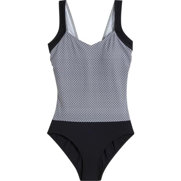 costumi interi bonprix grigio
