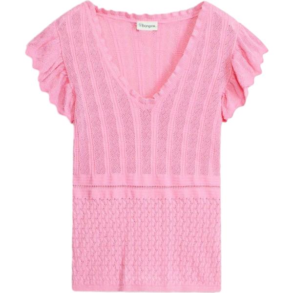 t-shirt bonprix rosa