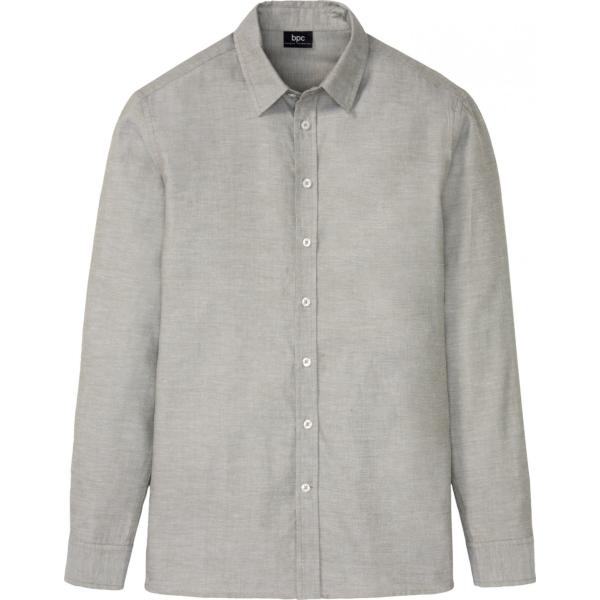 camicie Bpc bonprix collection grigio