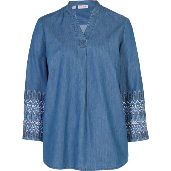 bluse bonprix blu