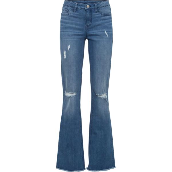 jeans a zampa Rainbow blu