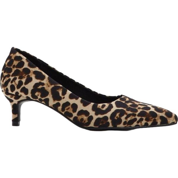 décolleté bonprix marrone animalier