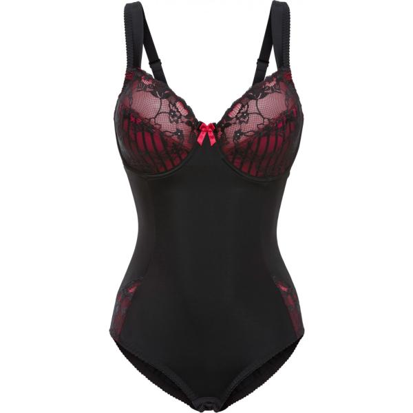 Body con ferretto e spalline con gancetti Bpc selection premium blu