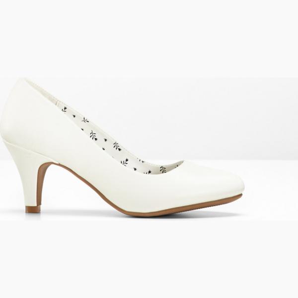 Décolleté pumps bianco Bpc bonprix collection blu