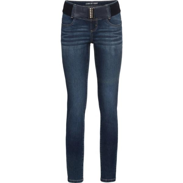 jeans skinny Rainbow nero