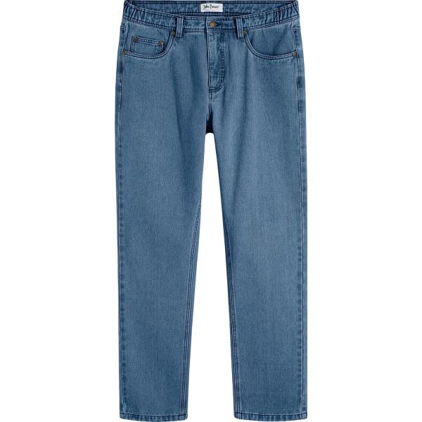 jeans dritti bonprix blu